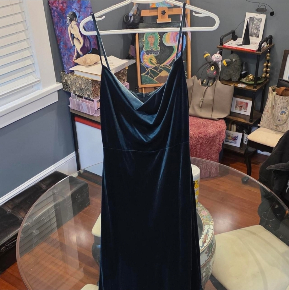 Elegant Velvet Dress